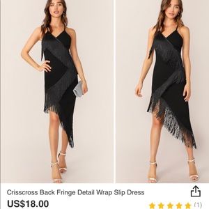 Shein Fringe Dress